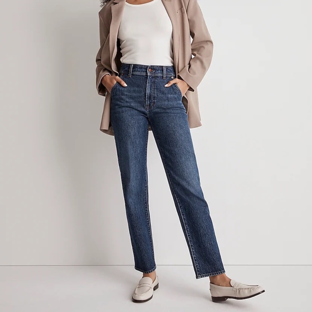 Madewell Perfect Vintage Straight Jean Stanhill Wash